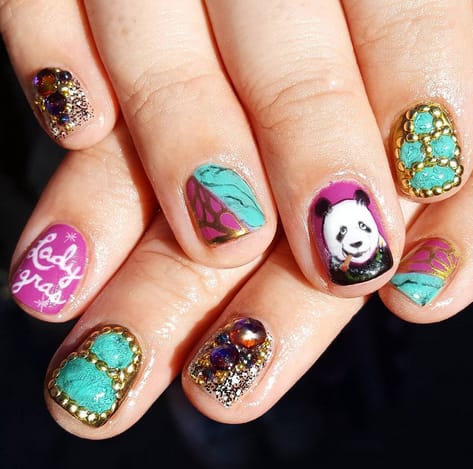 Celebrate Fat Tuesday in Style With Mardis Gras Nail Art