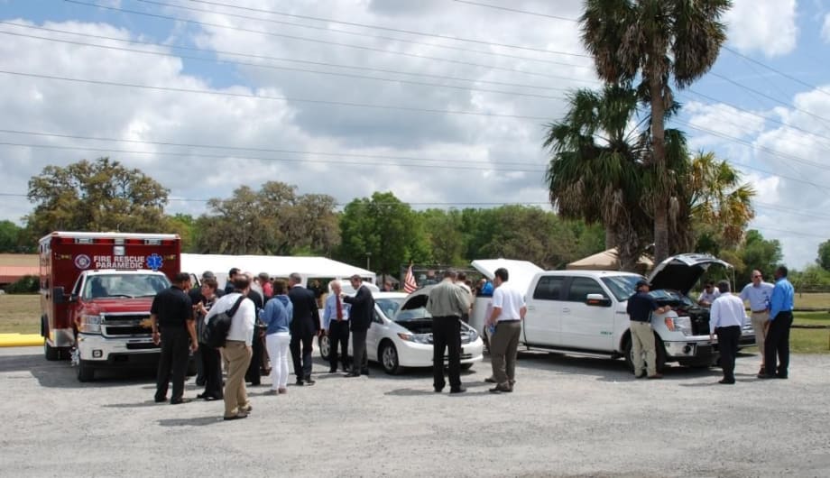Marion County Holds Groundbreaking Ceremony for CNG Fueling Facility