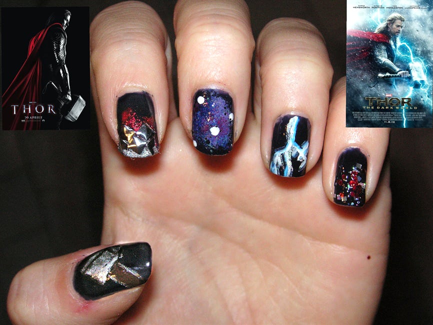 Comic-Con Nails: Comic Book Nail Art for Heroes and Villains