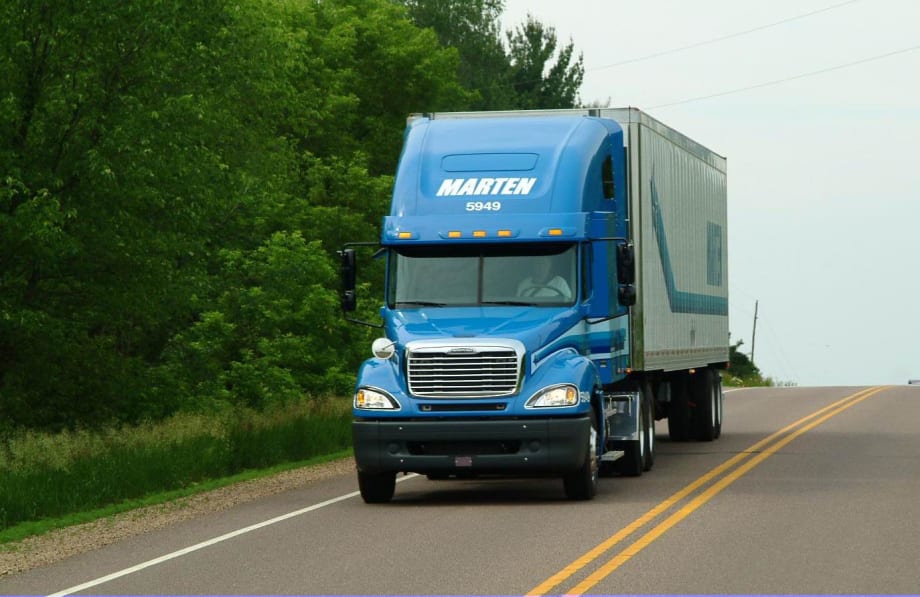 Marten Transport Profit Moves Slightly Higher