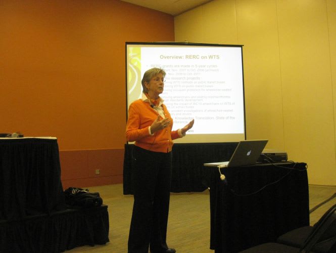 Wheelchair use study discussed at NAPT Summit