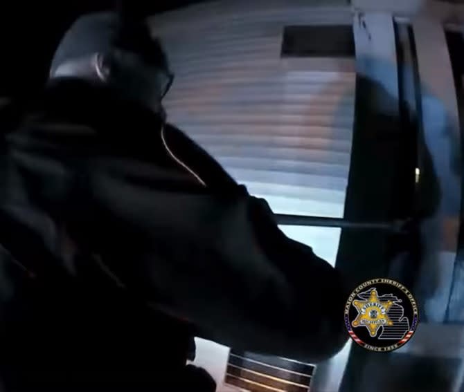 Michigan Deputy Uses Pickup Truck to Rescue People Trapped on Second Floor of Burning Building