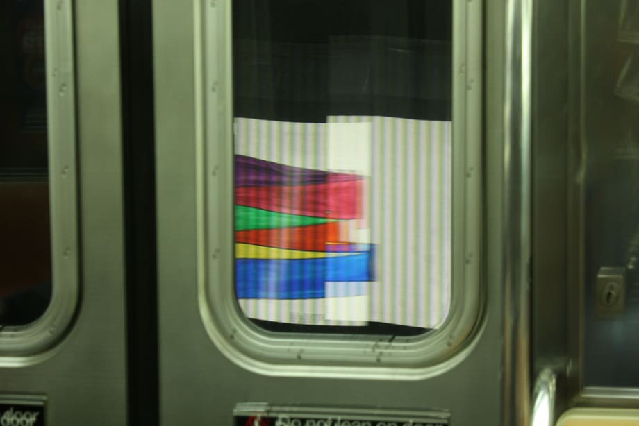 Defaced N.Y. subway 'zoetrope' installation restored