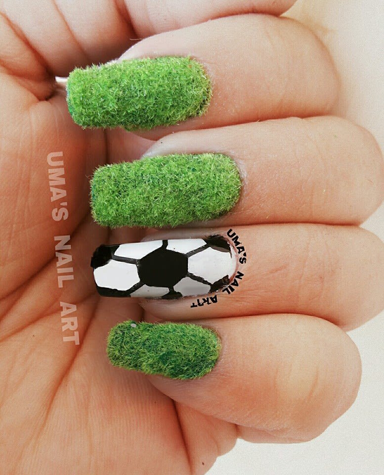 World Cup 2014 Nail Art