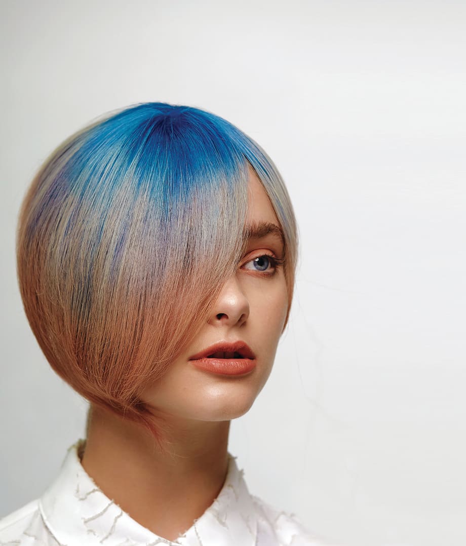 HOW-TO: "Aura" Blue Shadowroot Hair Color
