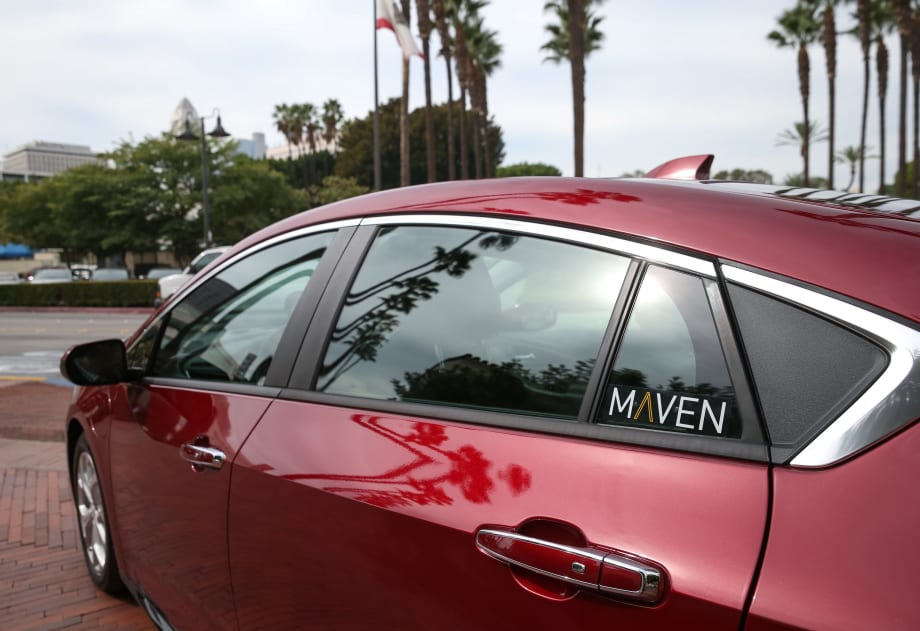 GM’s Maven Launches Carsharing Service in Los Angeles