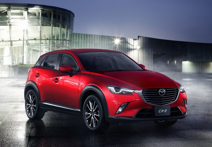 EPA Rates Mazda CX-3 SUV: 35 MPG Highway