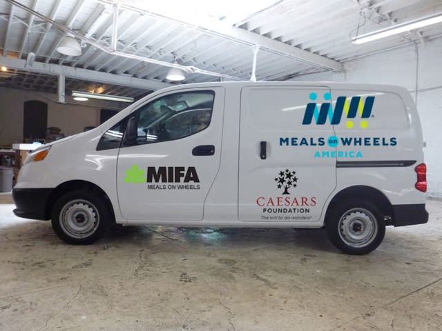 Foundation Donates Delivery Van to Meals on Wheels