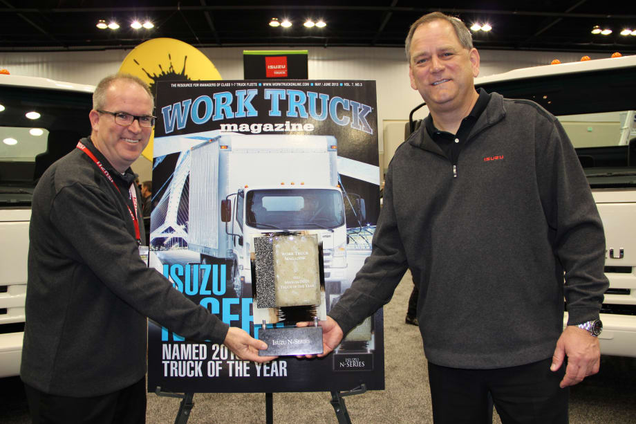 Isuzu N-Series Named Work Truck’s 2013 Medium-Duty Truck of the Year