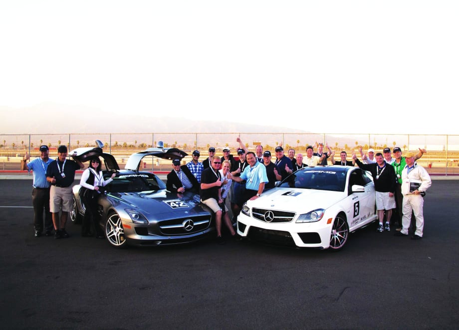 Fleet Managers Prove Their Mettle at Mercedes' AMG Driving Academy