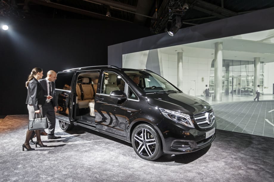 Mercedes-Benz Premieres New V-Class MPV in Germany