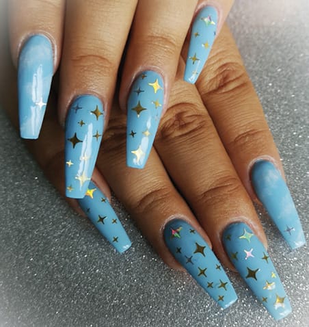 Star Spangled Nail Art