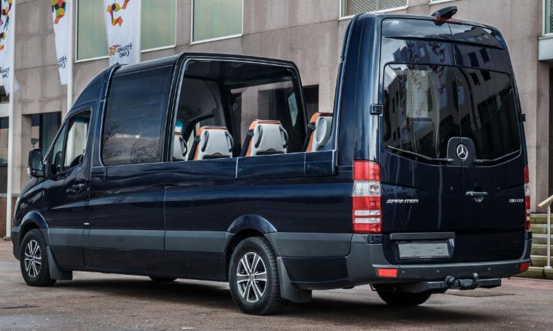 Meridian introduces Caleche convertible glass top Sprinter