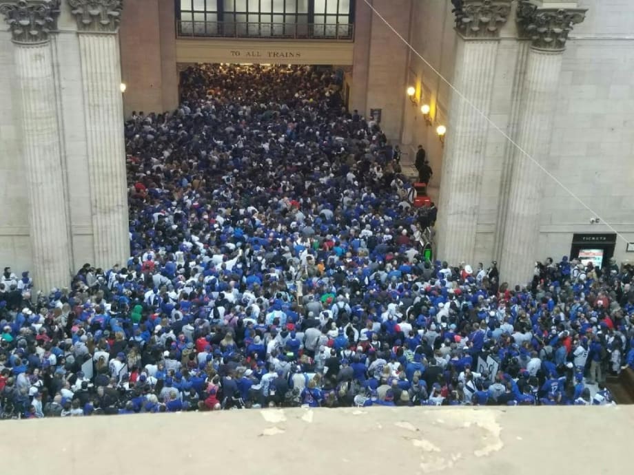 Metra ridership record set during Cubs' victory celebration