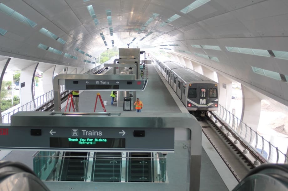Miami-Dade Transit opens new rail station