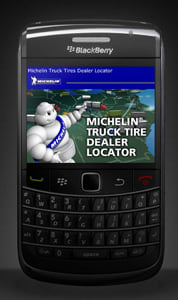 Michelin's New Mobile Application For Blackberry