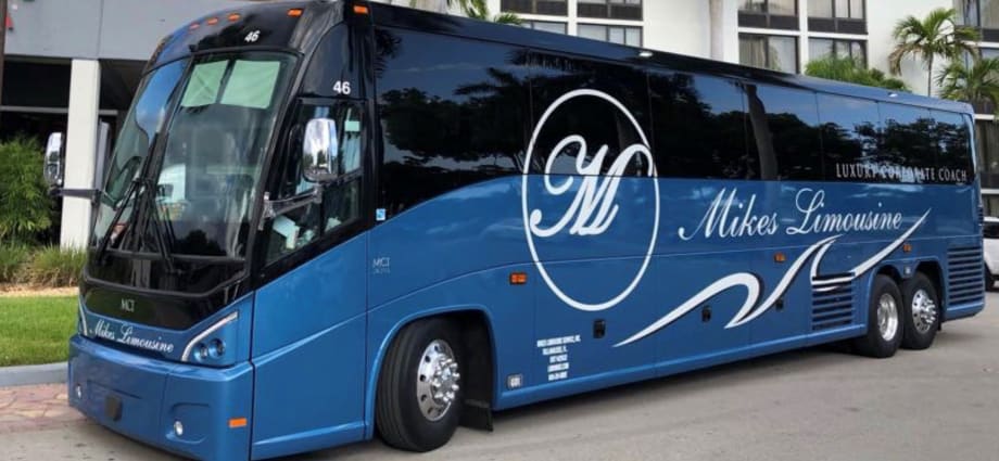Mike's Limousine adds new MCI J4500 coach to roster of luxury fleets