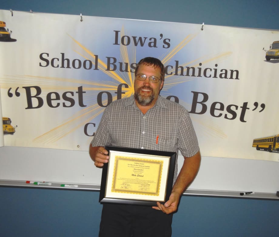 Iowa announces school bus tech competition winner