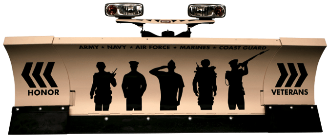 Special Snowplow Set for Raffle to Support Military Veterans Group