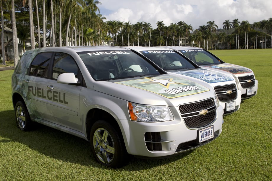 Military Tests GM Fuel Cell Vehicles in Hawaii