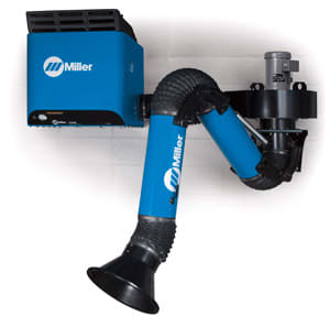 Miller's New Line of Wall-Mounted Fume Extractors