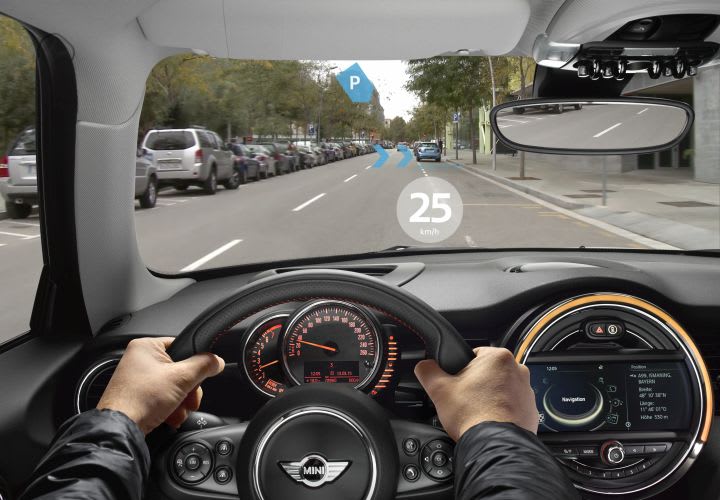 Mini Shows Augmented Driving Goggles
