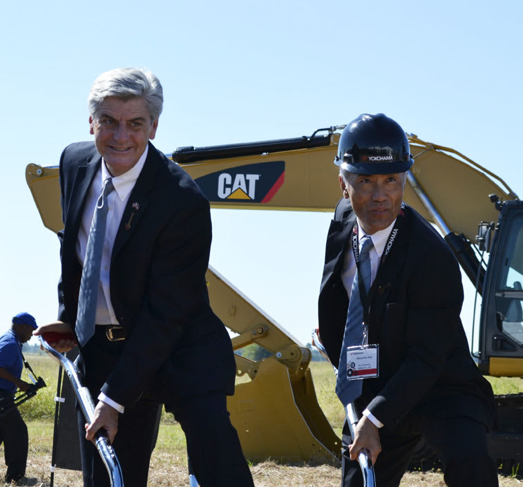 Yokohama Breaks Ground on New Mississippi Truck Tire Plant