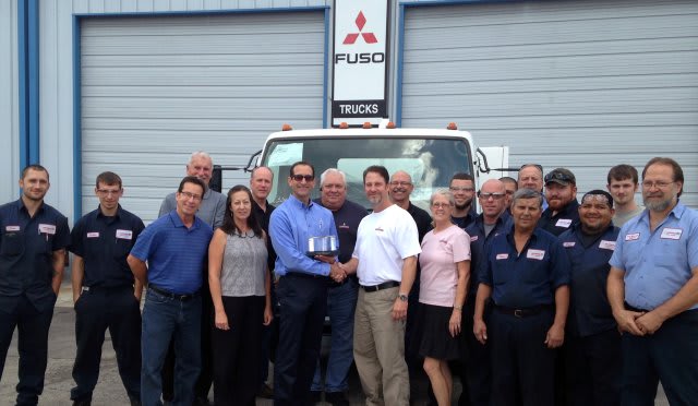 Mitsubishi Fuso Names Dealer of the Year