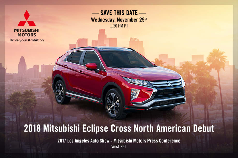 Mitsubishi to Debut Eclipse Cross in L.A.