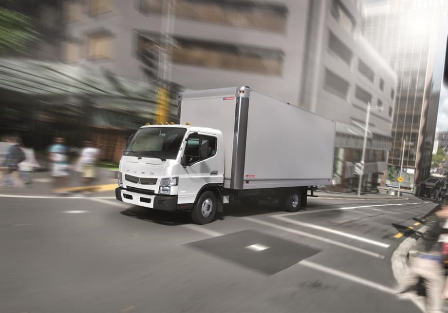 New Lease, Purchase Terms Offered for Fuso Cabover with Morgan Body