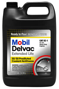 ExxonMobil Introduces New Mobil Delvac Extended Life Coolant/Anti-Freeze