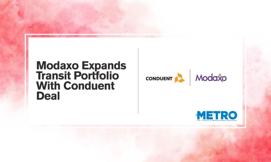 Conduent and Modaxo logos