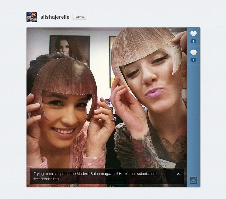 MODERN and Hairdo Want to See How YOU Look with a Fringe