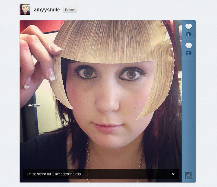 MODERN and Hairdo Want to See How YOU Look with a Fringe