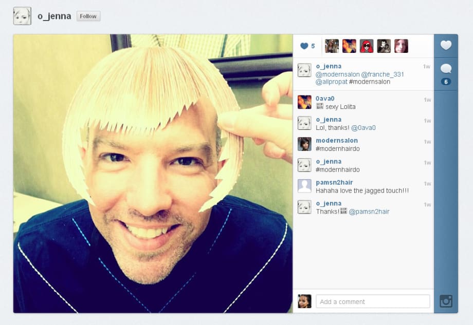 MODERN and Hairdo Want to See How YOU Look with a Fringe