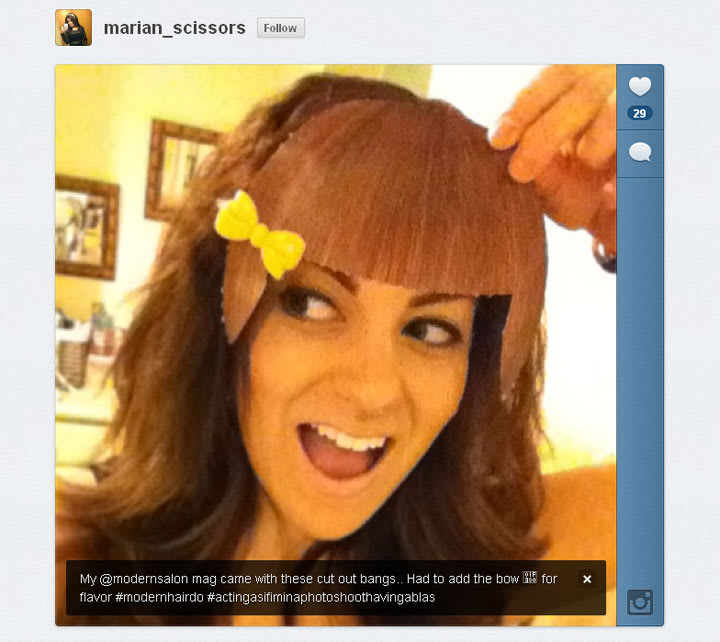 MODERN and Hairdo Want to See How YOU Look with a Fringe