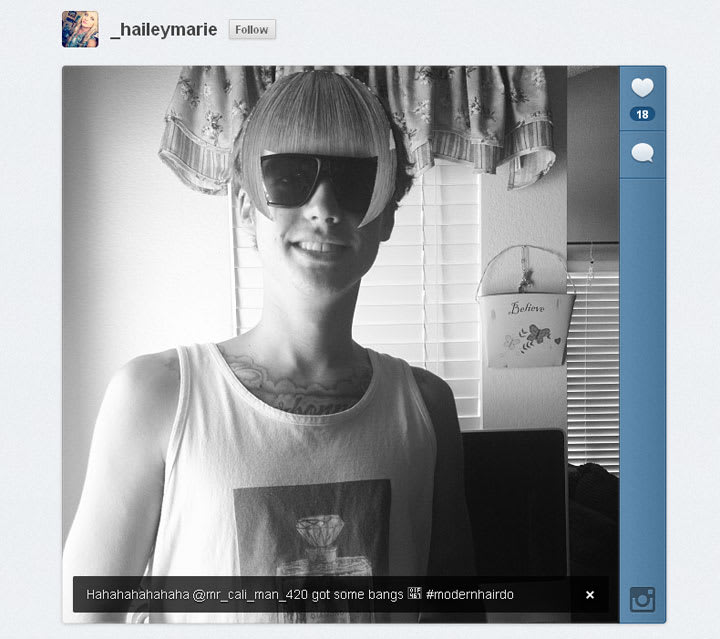 MODERN and Hairdo Want to See How YOU Look with a Fringe