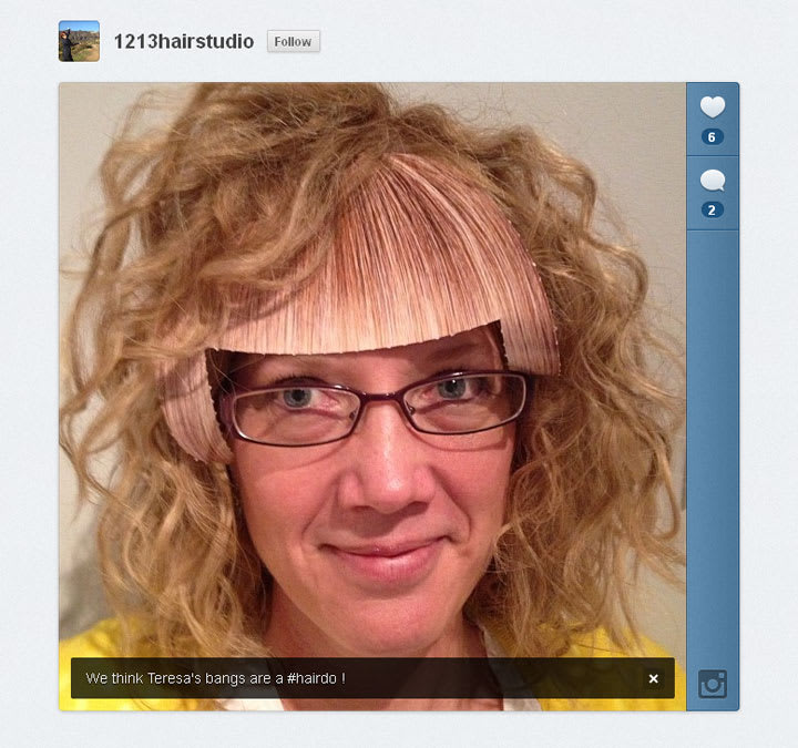 MODERN and Hairdo Want to See How YOU Look with a Fringe