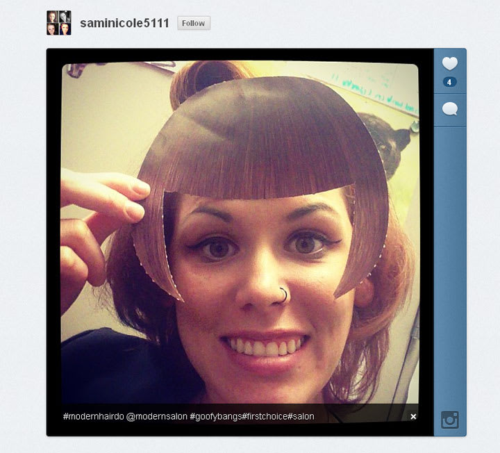 MODERN and Hairdo Want to See How YOU Look with a Fringe