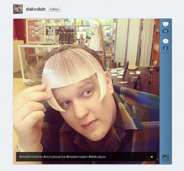 MODERN and Hairdo Want to See How YOU Look with a Fringe
