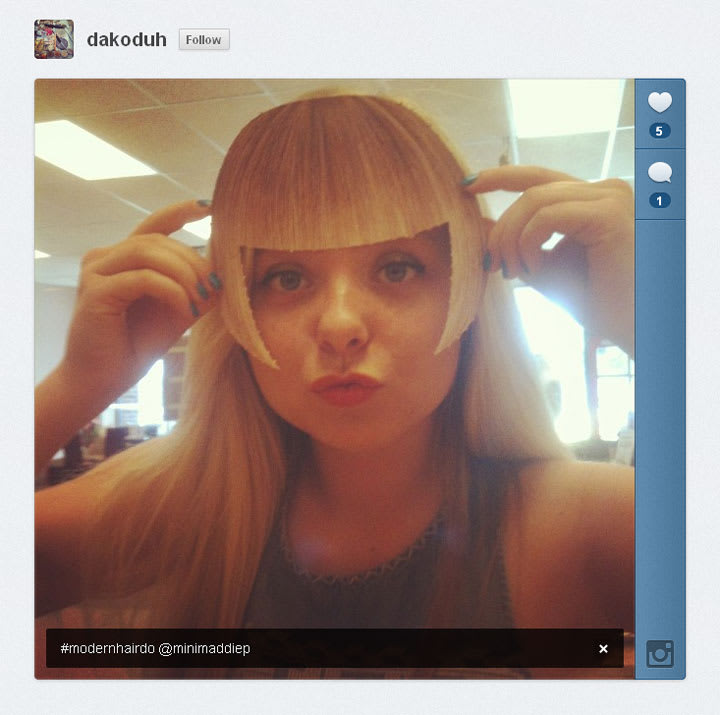 MODERN and Hairdo Want to See How YOU Look with a Fringe