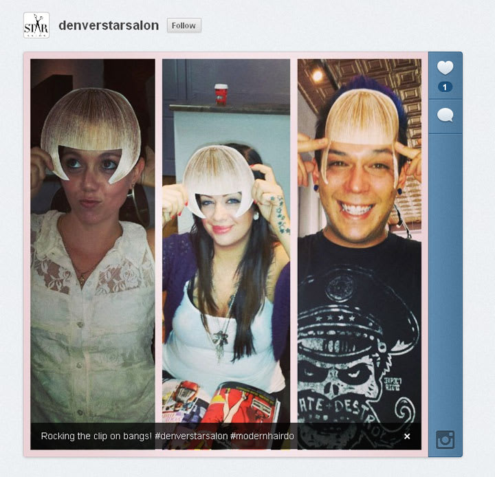 MODERN and Hairdo Want to See How YOU Look with a Fringe