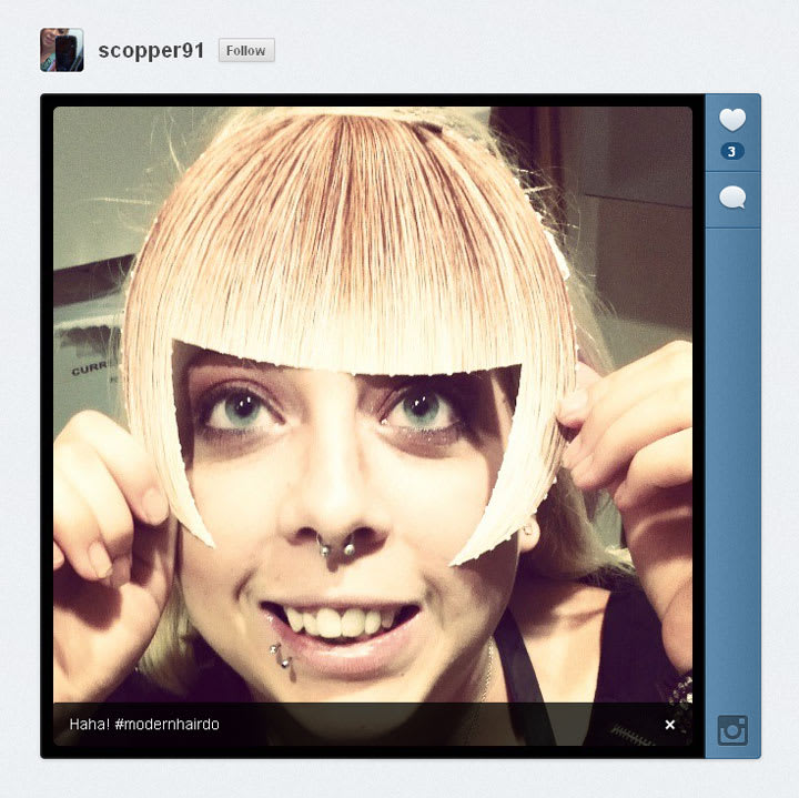 MODERN and Hairdo Want to See How YOU Look with a Fringe