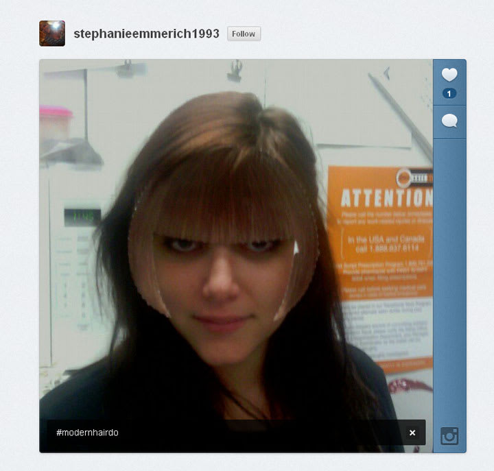 MODERN and Hairdo Want to See How YOU Look with a Fringe