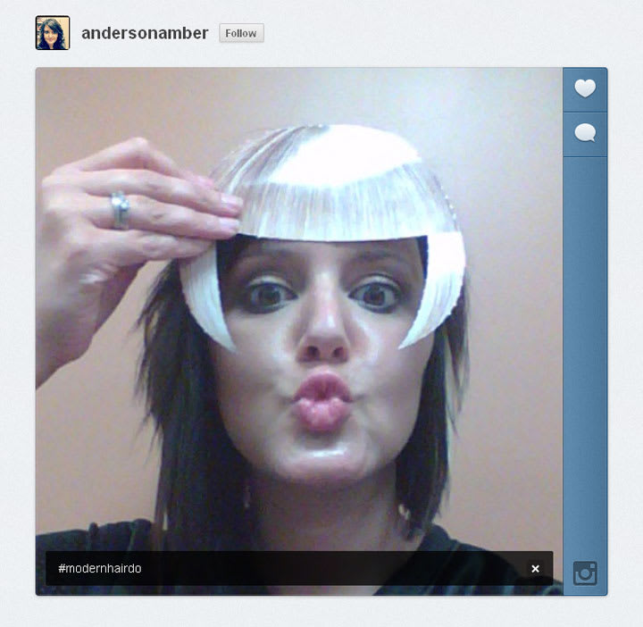 MODERN and Hairdo Want to See How YOU Look with a Fringe