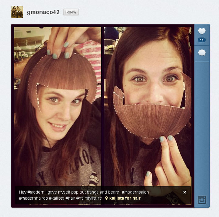 MODERN and Hairdo Want to See How YOU Look with a Fringe