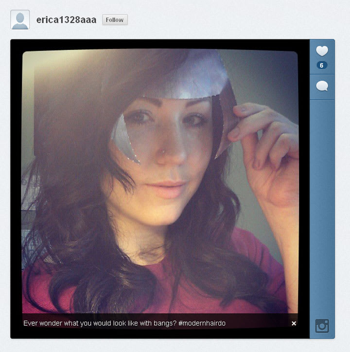 MODERN and Hairdo Want to See How YOU Look with a Fringe