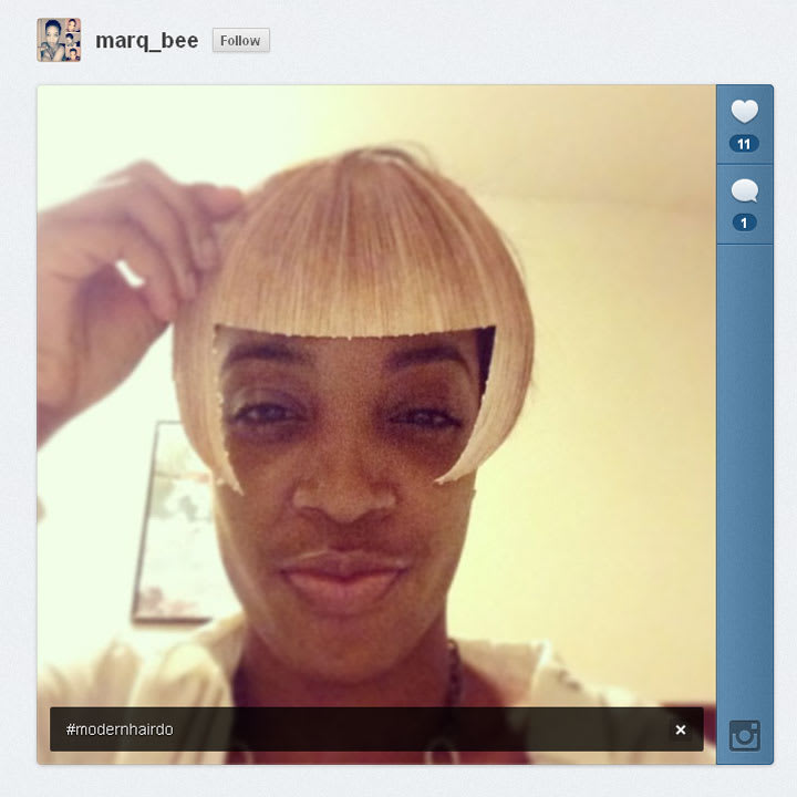MODERN and Hairdo Want to See How YOU Look with a Fringe