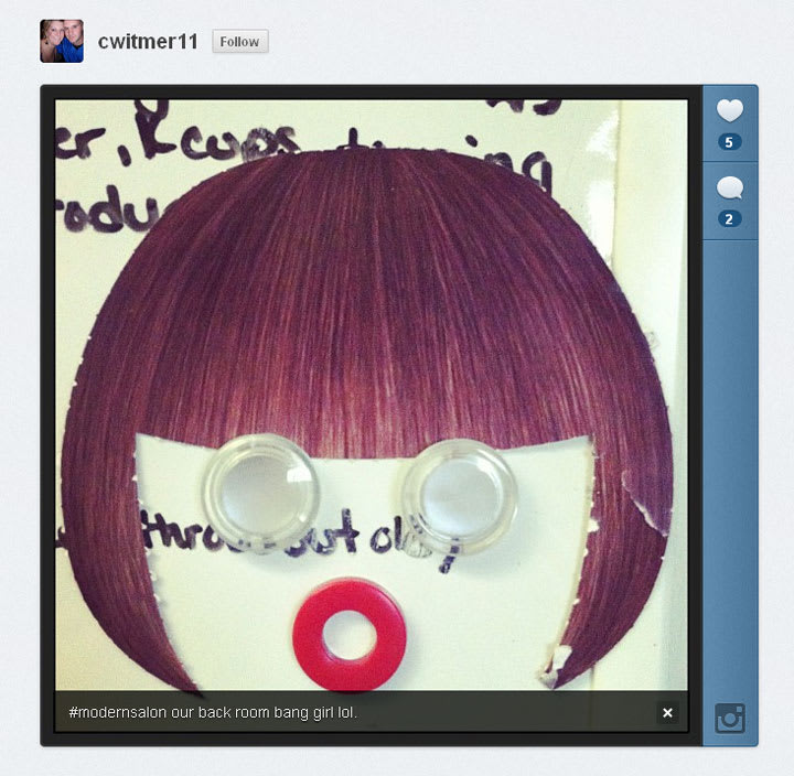 MODERN and Hairdo Want to See How YOU Look with a Fringe