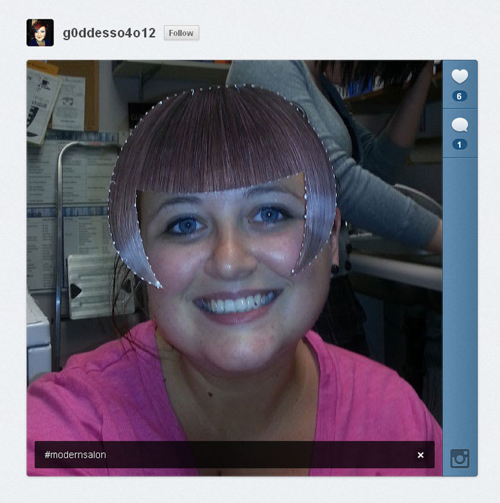 MODERN and Hairdo Want to See How YOU Look with a Fringe